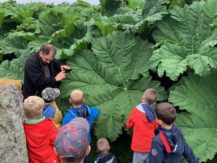 Visite guidée du jardin Jardin botanique du château de Vauville La Hague