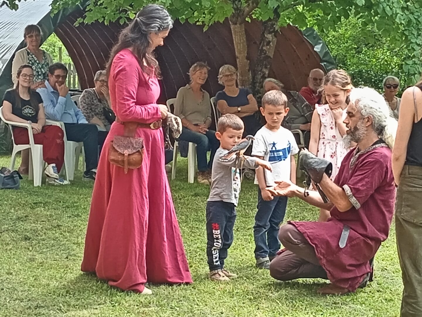Visite guidée et fauconnerie Châteaux en fête