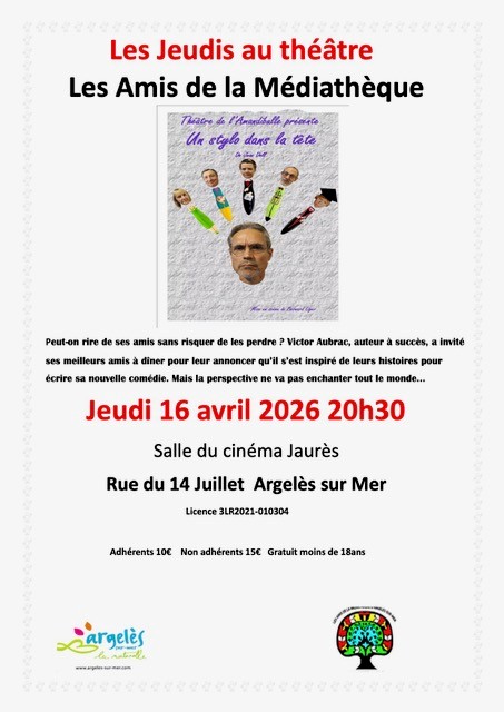 VOS JEUDIS AU THEATRE