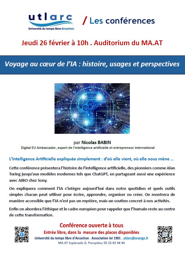 Voyage au coeur de l'IA histoire