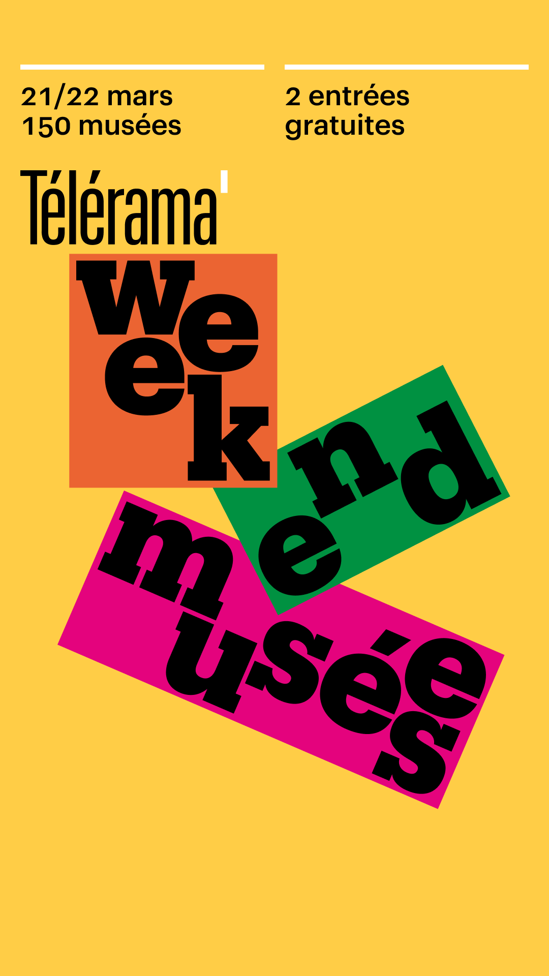 Week-end Télérama A vos Pass !