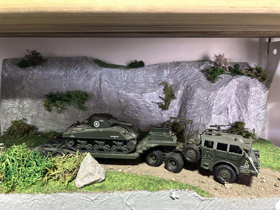 WW2 et ses dioramas militaires
