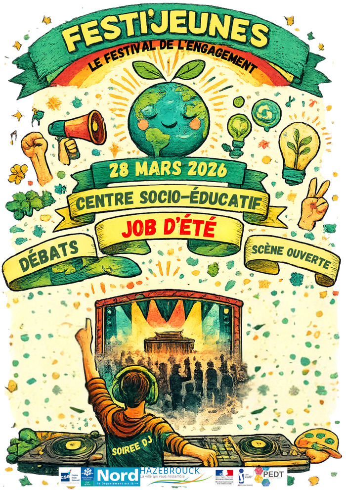 ✨ FESTI'JEUNES au CSE ! ✨ centre socio éducatif 5919 Hazebrouck