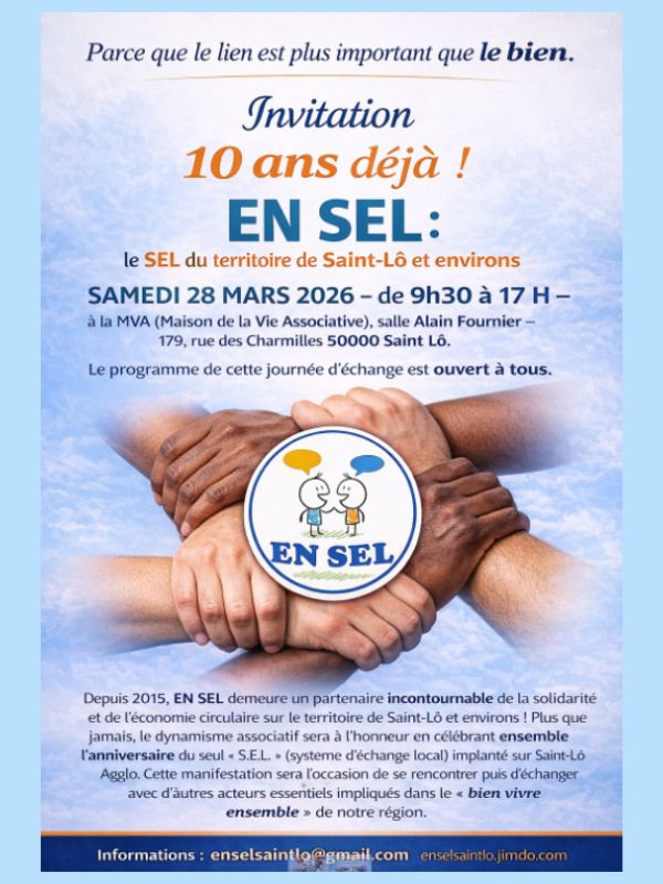 10 ans déjà ! Rue des Charmilles Saint-Lô 2026-03-28