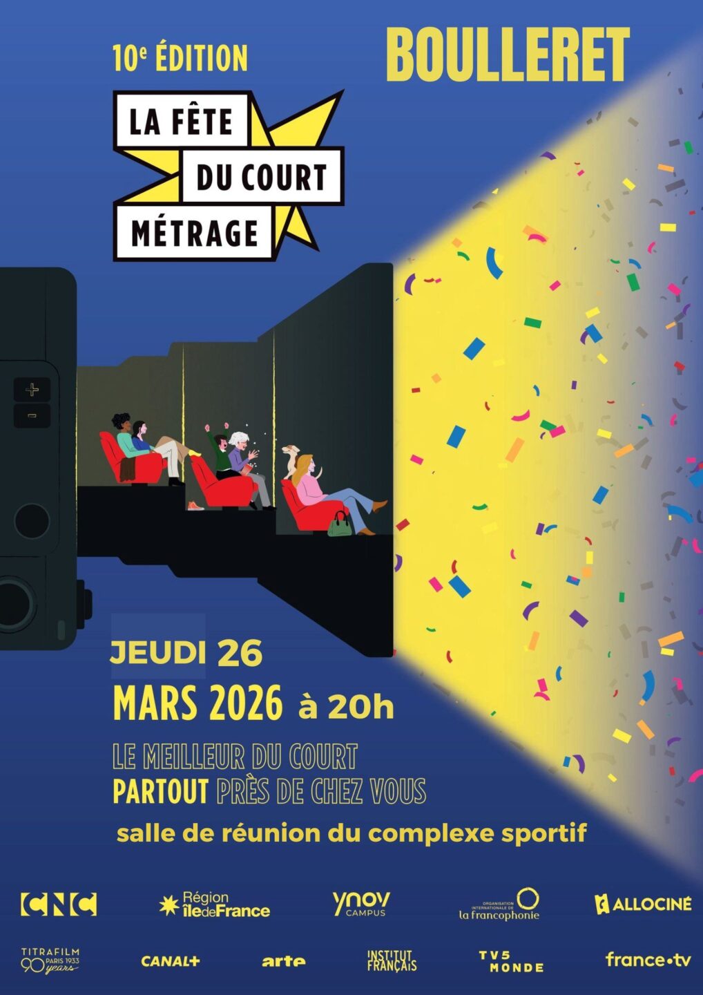 10ème fête du court métrage  Boulleret 2026-03-26