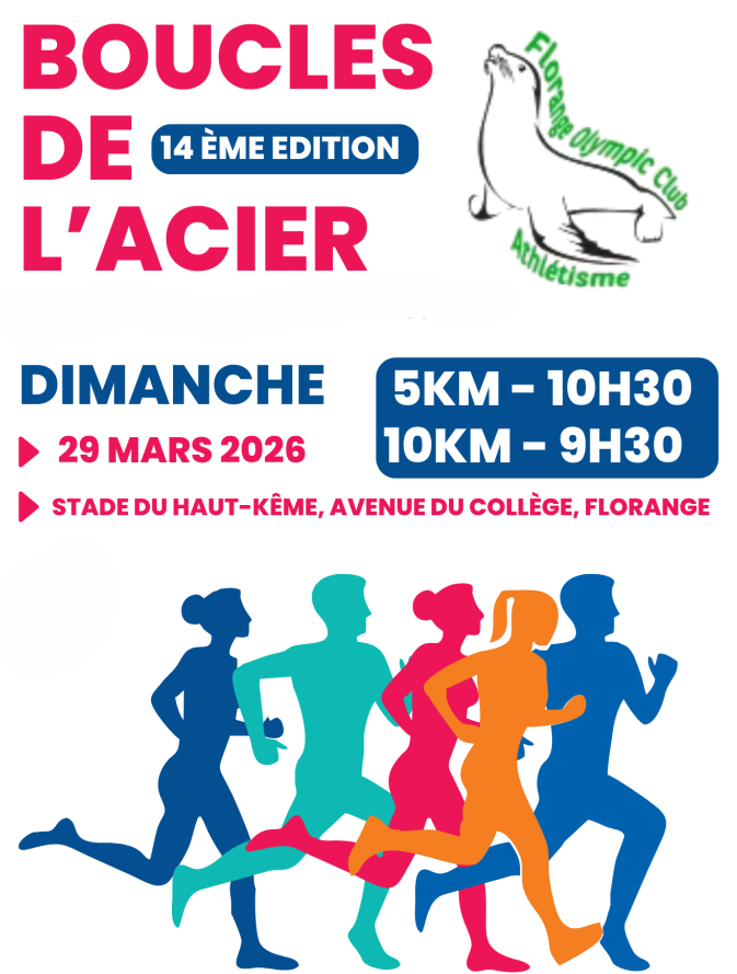 14ème édition Les Boucles de l'Acier 29 avenue du Collège Florange 2026-03-29