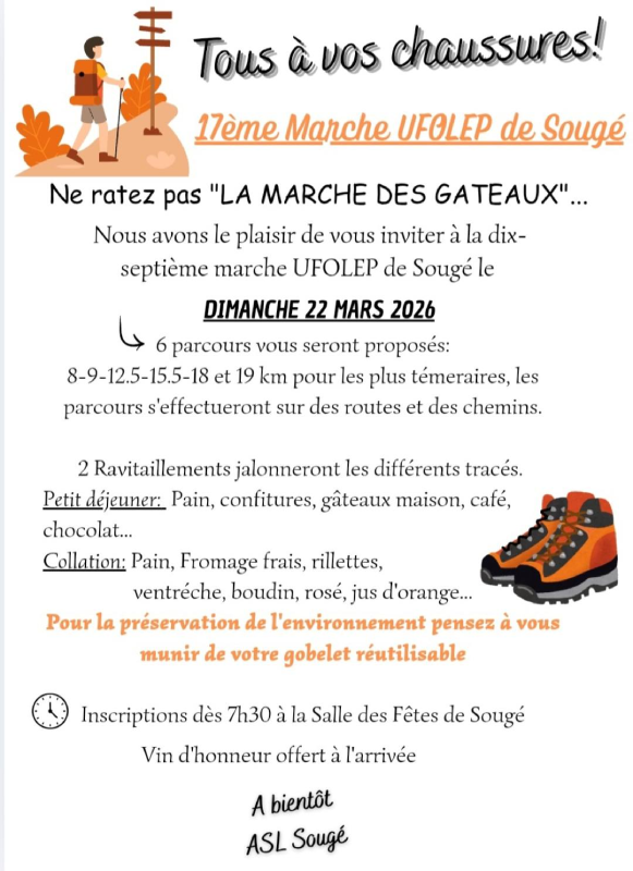 17ème marche UFOLEP