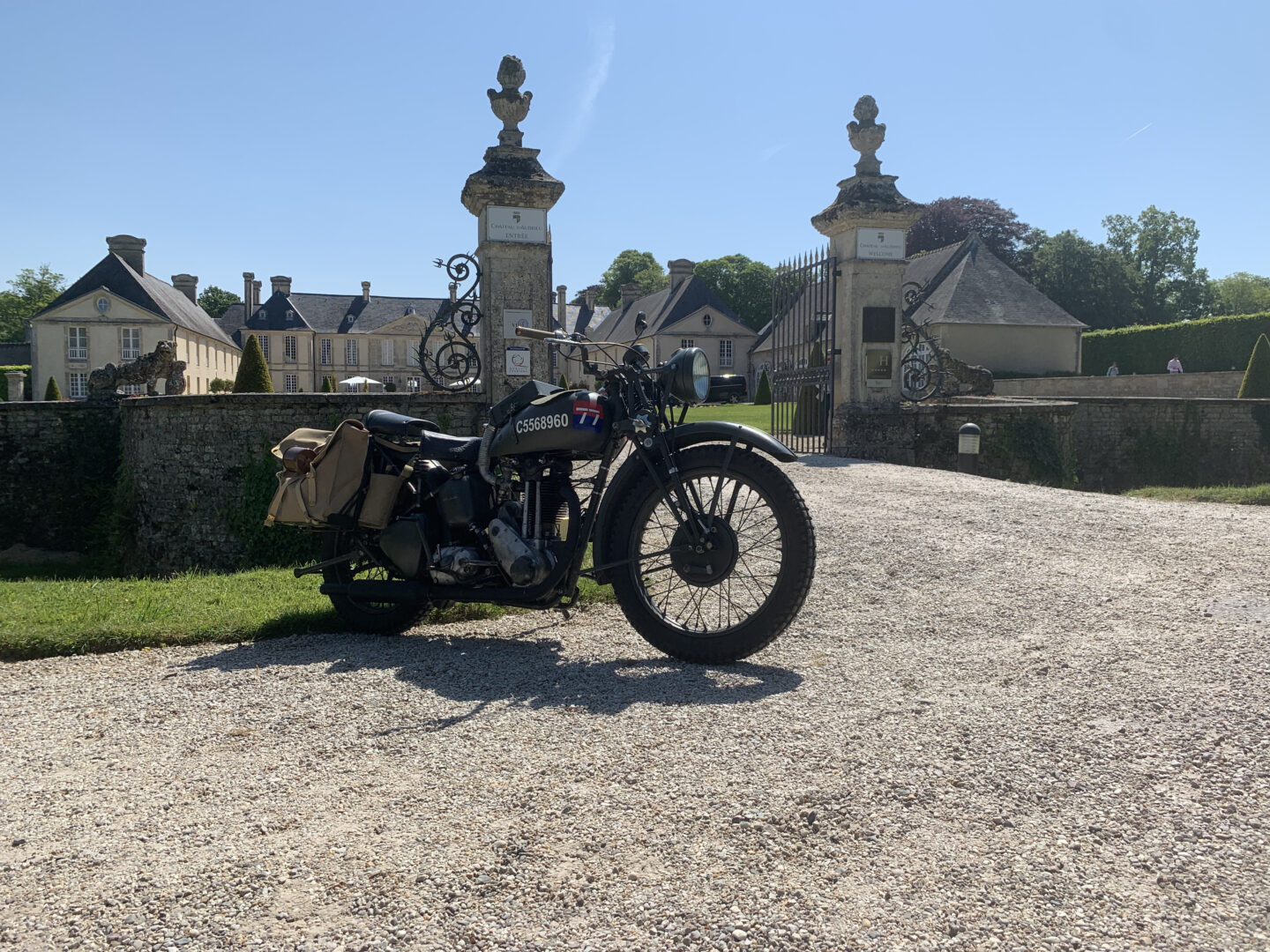 1944 Les Britanniques libèrent Audrieu camp de reconstitution Château d'Audrieu Audrieu 2026-06-05
