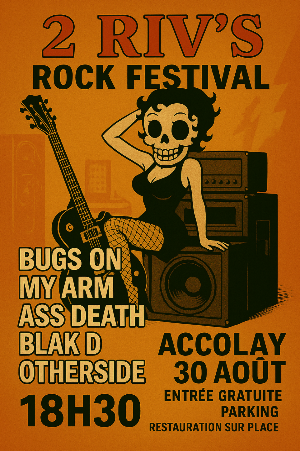 2 Riv&rsquo;s Rock festival  Deux Rivières
