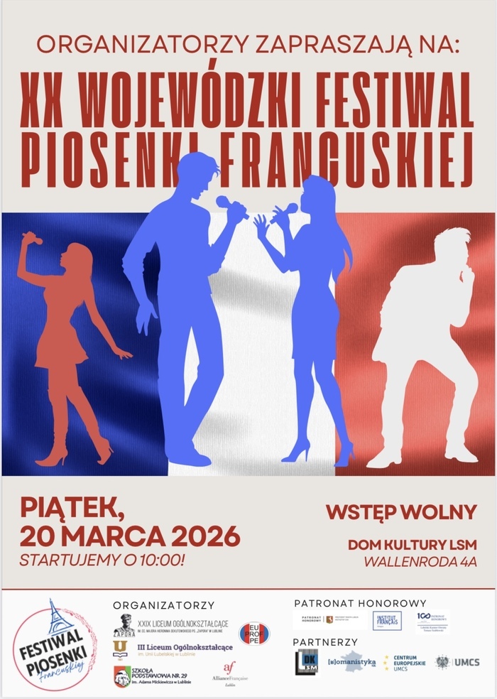 20e Festival régional de chansons françaises de Lublin pour les écoles primaires DK LSM