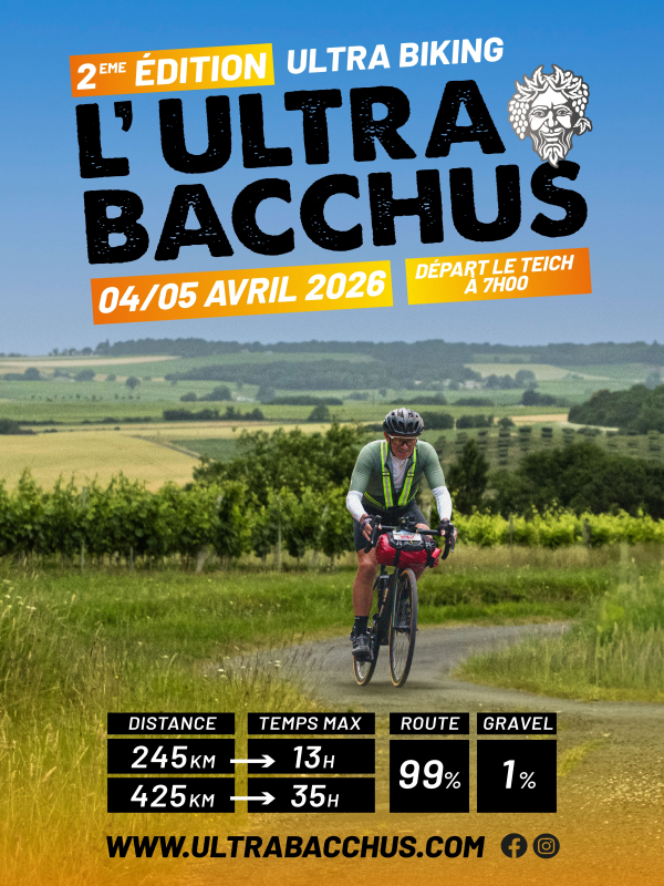 2eme Edition L'Ultra Bacchus  Le Teich 2026-04-04