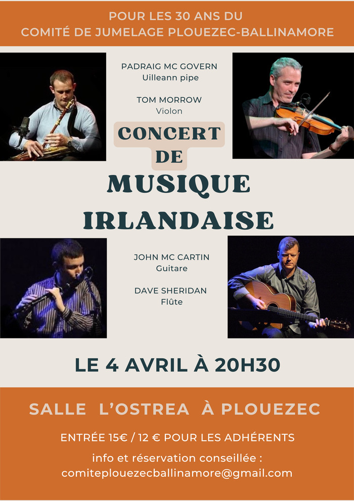 30 ans d'amitié entre Plouézec et Ballinamore