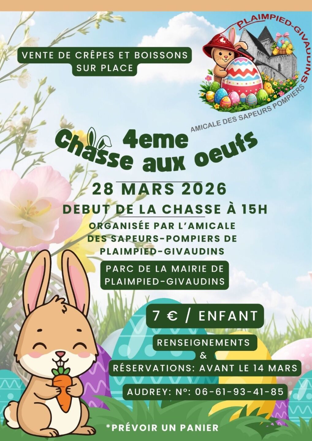 4ème Chasse aux Oeufs 1 Rue Saint-Martin Plaimpied-Givaudins 2026-03-28