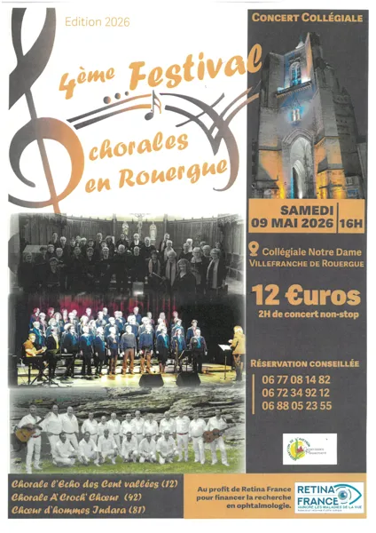 4ème Festival Chorales en Rouergue  Villefranche-de-Rouergue