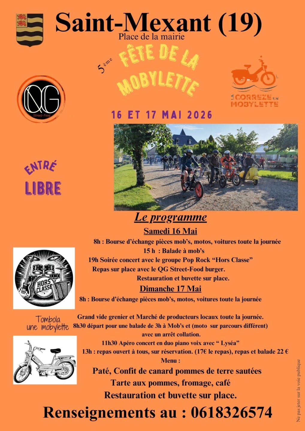 5ème année Mob's Fête de la mobylette
