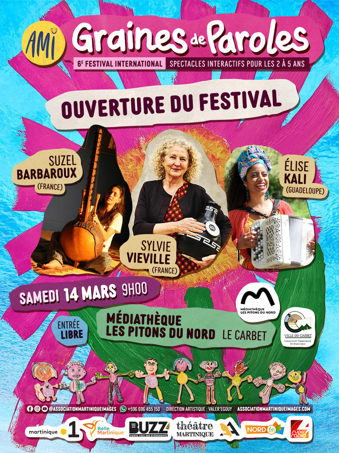 6ème FESTIVAL INTERNATIONAL "GRAINES DE PAROLES" Le Carbet Le Carbet