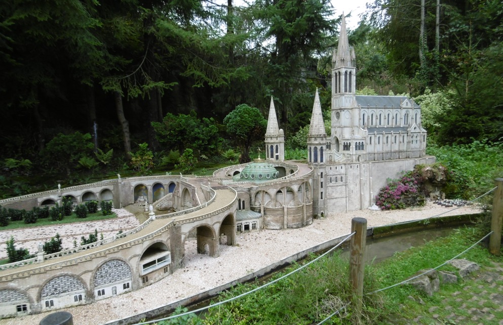 Maquette de Lourdes à France Miniature