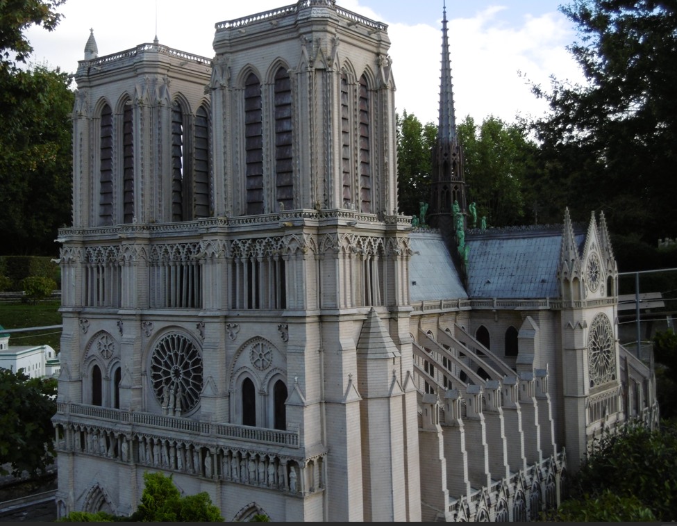 Maquettes monumentales à France Miniature