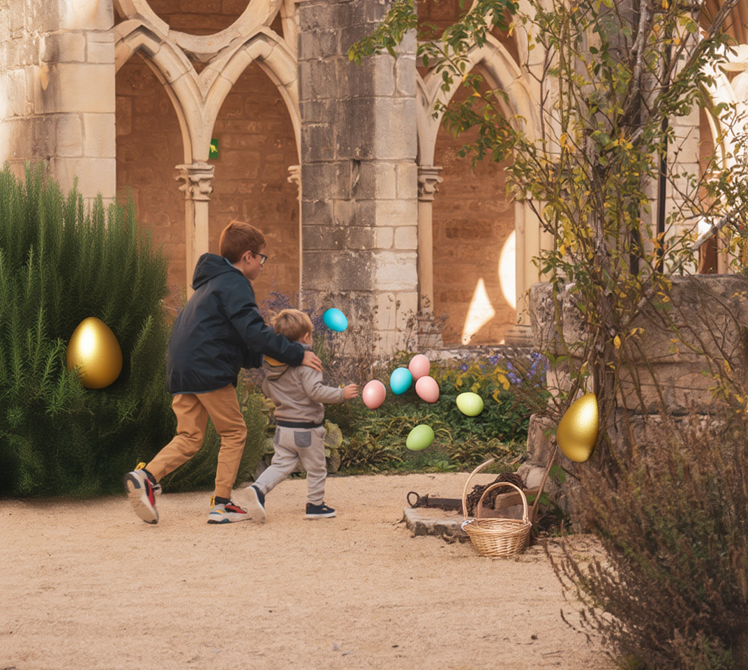 A la recherche de l’œuf d'or Jeu de Pâques Noirlac Bruère-Allichamps 2026-04-05