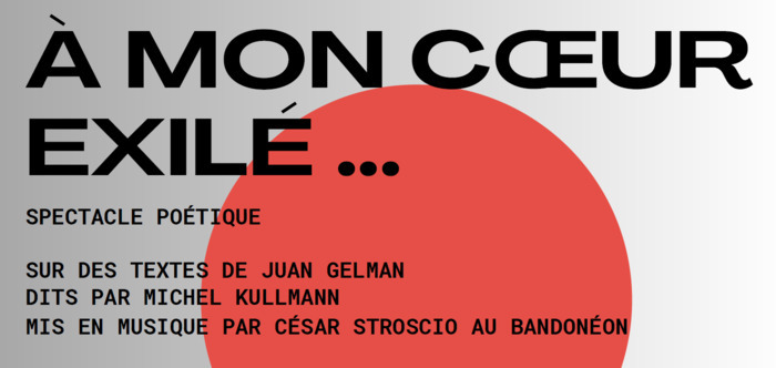 A mon coeur exilé ... La Touvière Genève