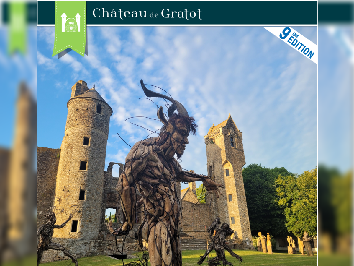 À propos de sculpture au château de Gratot Château de Gratot Gratot 2026-05-17