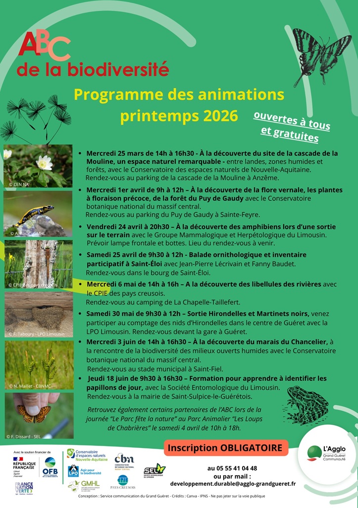 ABC de la biodiversité sortie hirondelles et martinets noirs Gare Guéret 2026-05-30