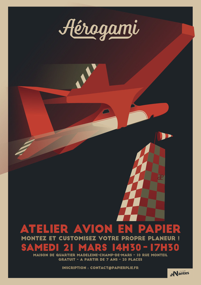 Aérogami Grand Atelier - Maison de Quartier Madeleine Champ-de-Mars