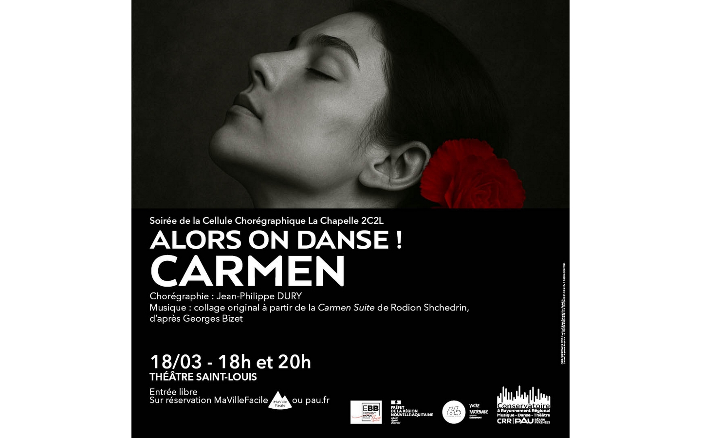 Alors on danse ! Carmen Théâtre saint Louis Pau 2026-03-18