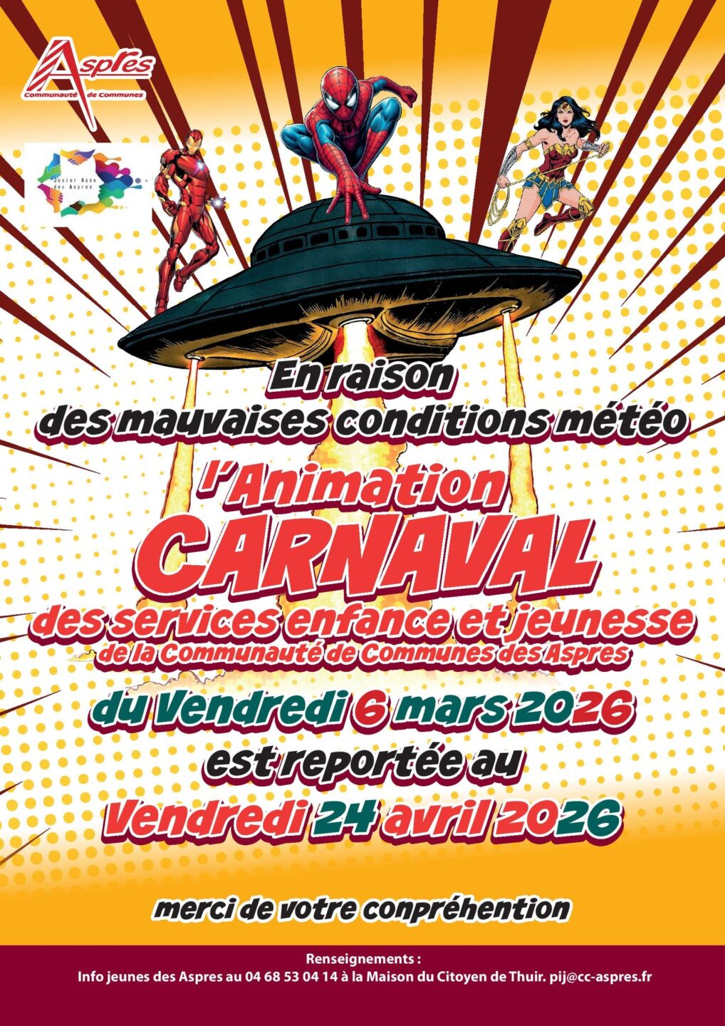 ANIMATION DE CARNAVAL Boulevard Violet Thuir 2026-04-24