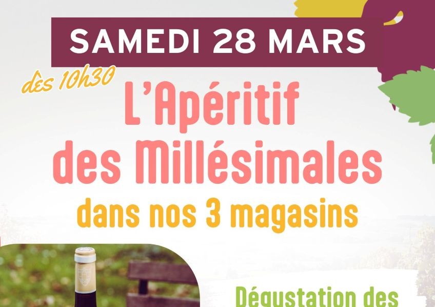 Apéritif des Millésimales à Berticot 1360 Route de Sainte Foy la Grande Duras 2026-03-28