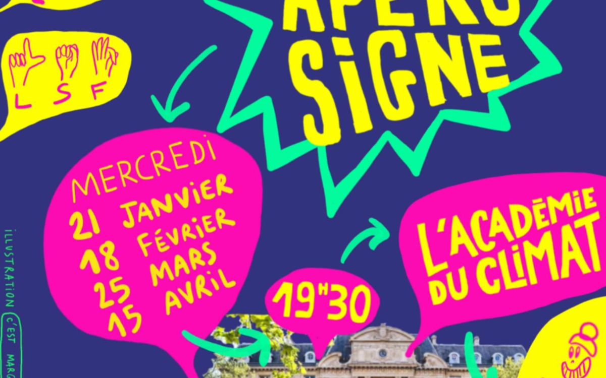 Apéro signe Académie du Climat  Paris