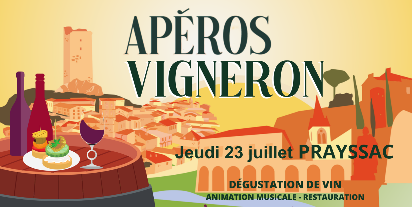 Apéro Vigneron Place D'Istrie Prayssac 2026-07-23