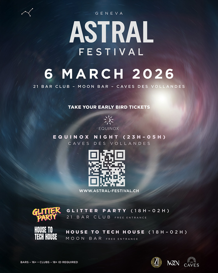 ASTRAL FESTIVAL - EQUINOX - Caves Des Vollandes Galerie Ruine Genève