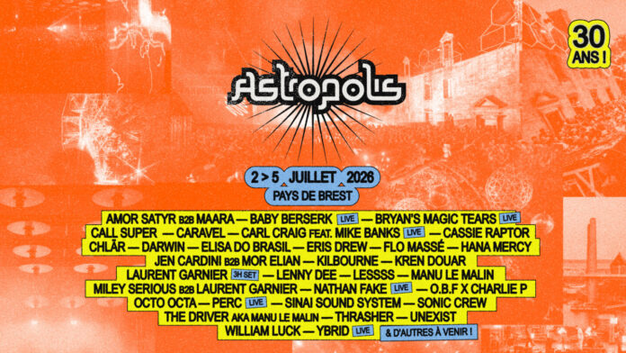 astropolis 30 ans programme