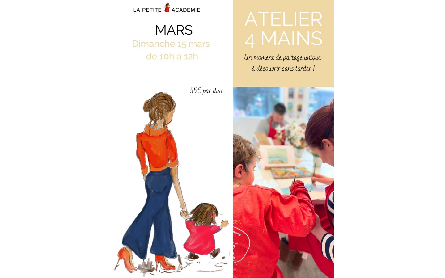 Atelier 4 mains La Petite Academie Pau 2026-03-15