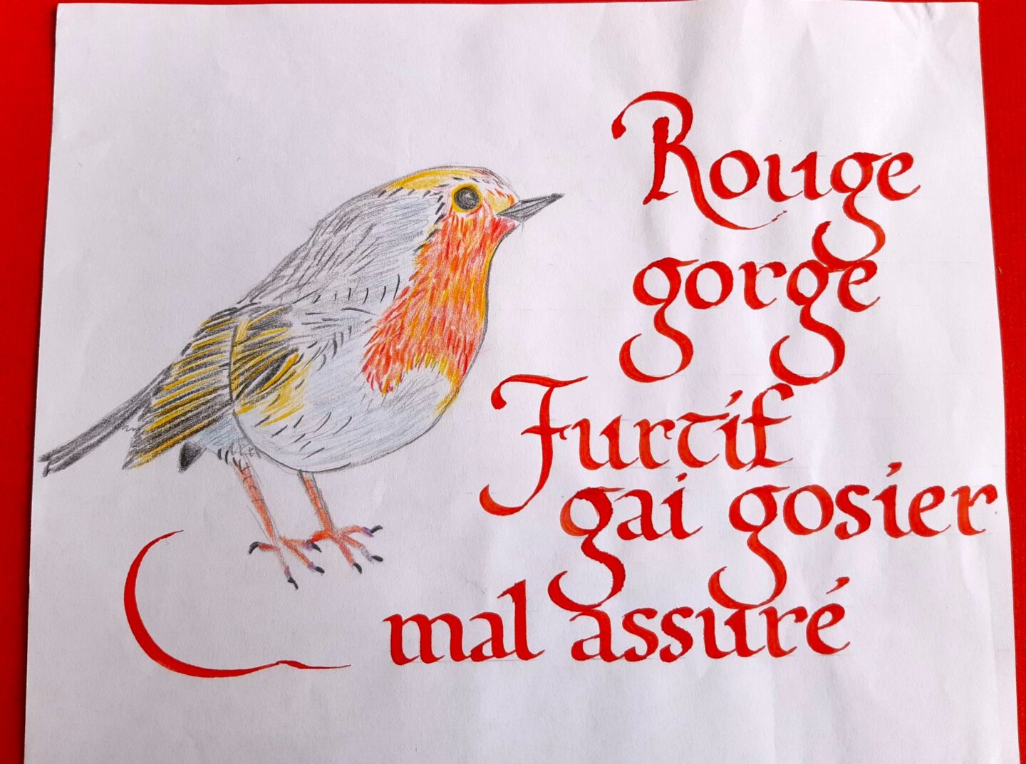 Atelier adulte et enfant Calligraphie Printanière