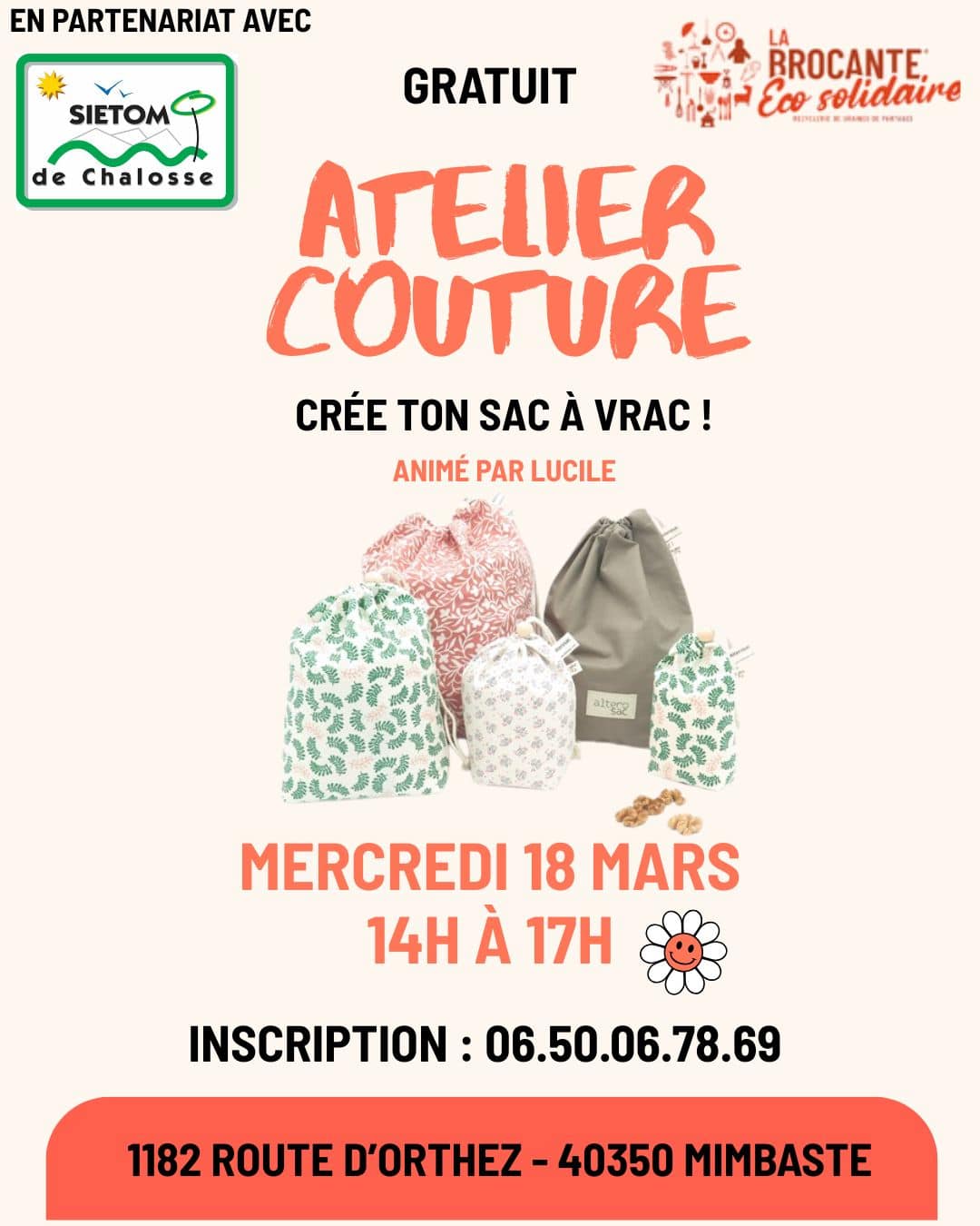 Atelier Couture Exprime ta créativité !