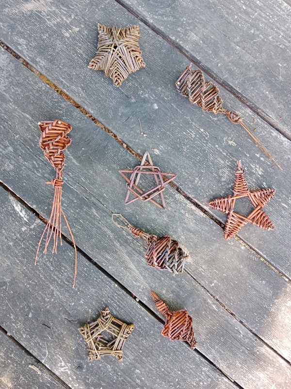 Atelier décorations de Noël en vannerie d’osier Mézières-en-Brenne