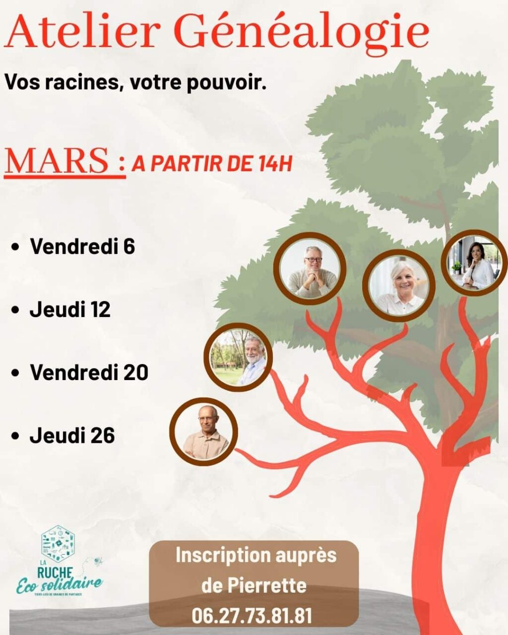 Atelier découverte généalogie Mimbaste