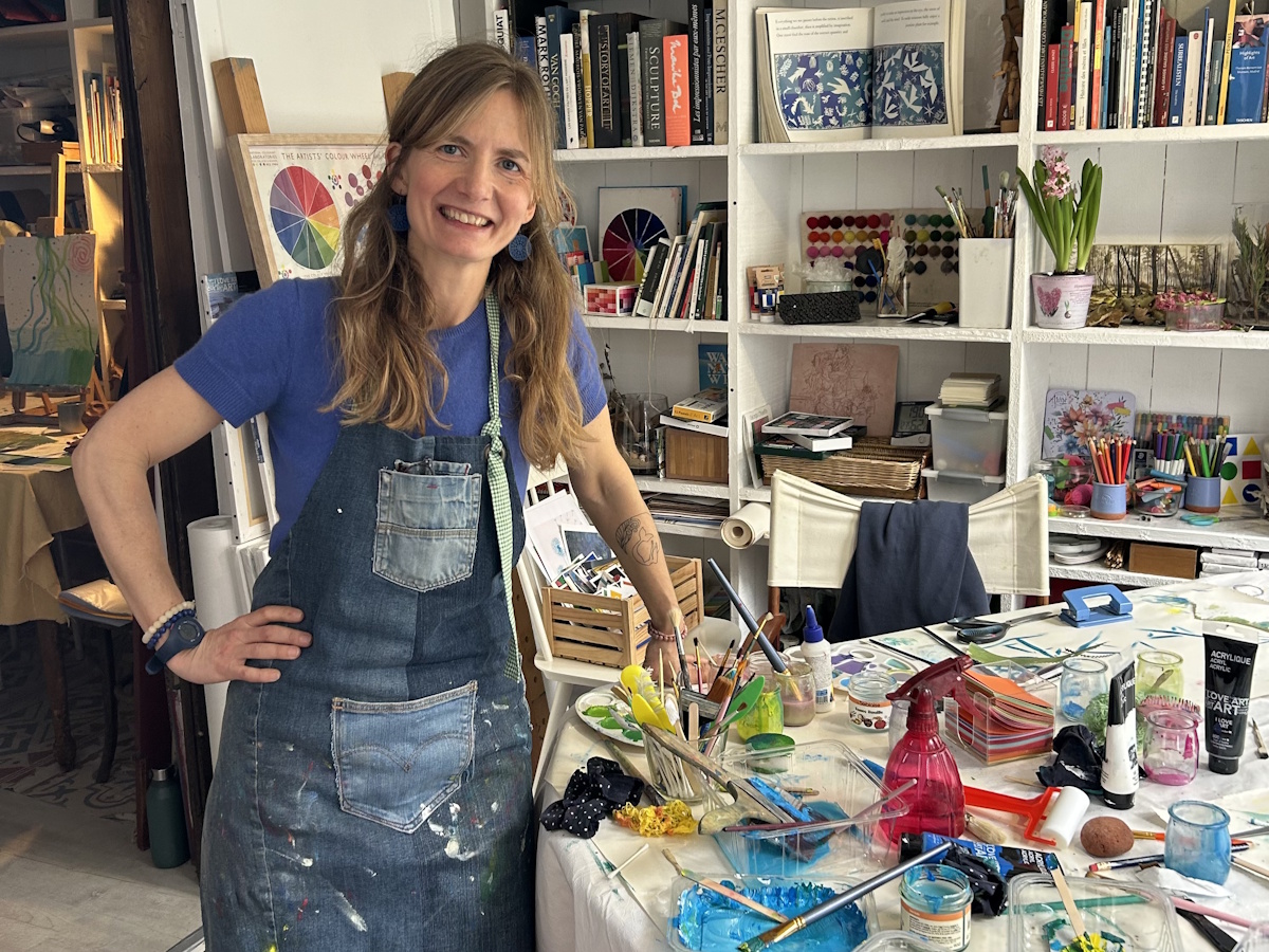 Atelier en anglais expression libre en art plastique Éveillez vos sens, libérez vos couleurs  Honfleur