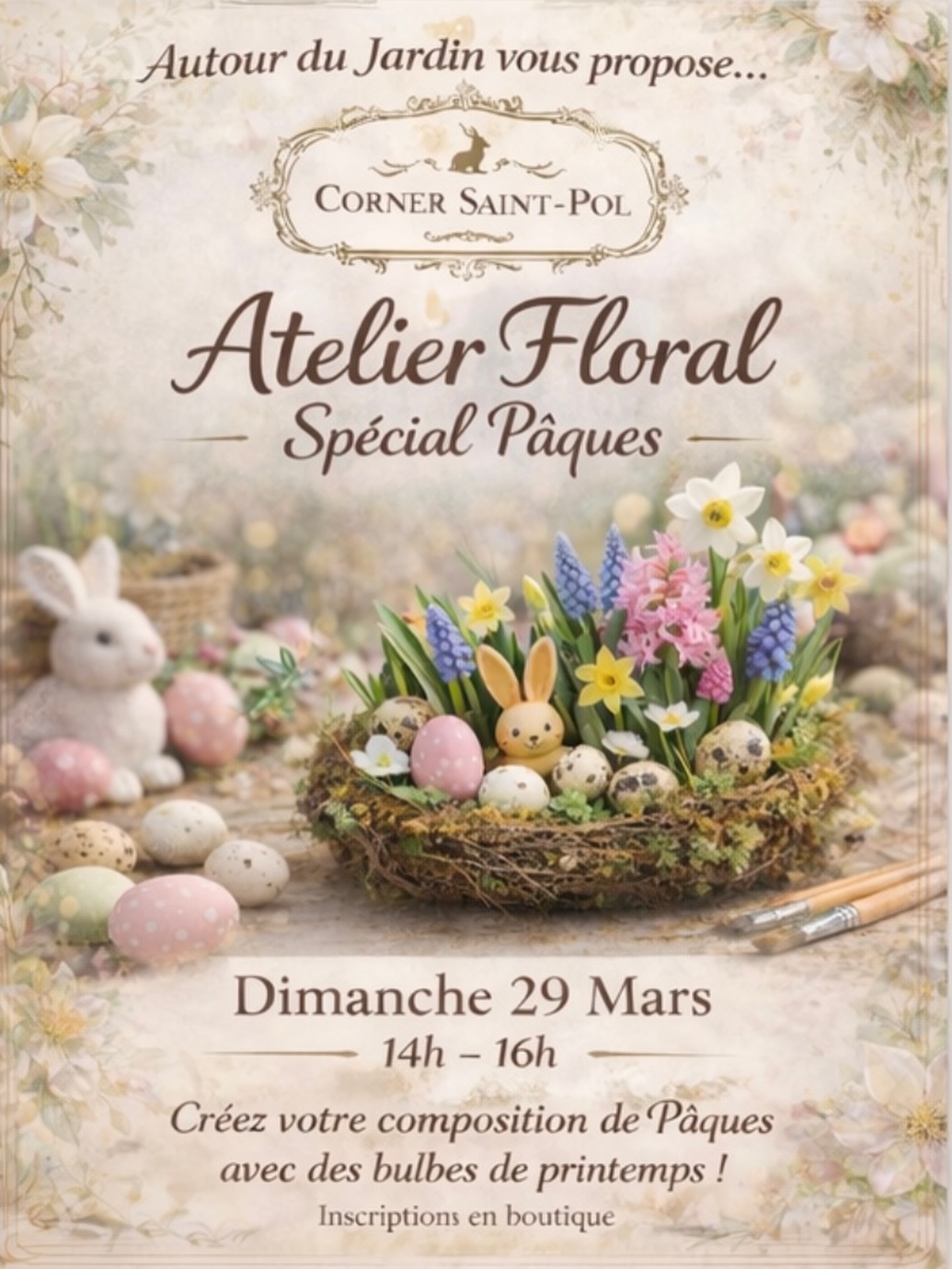 Atelier Floral 8 Place Saint Pol Nogent-le-Rotrou 2026-03-29