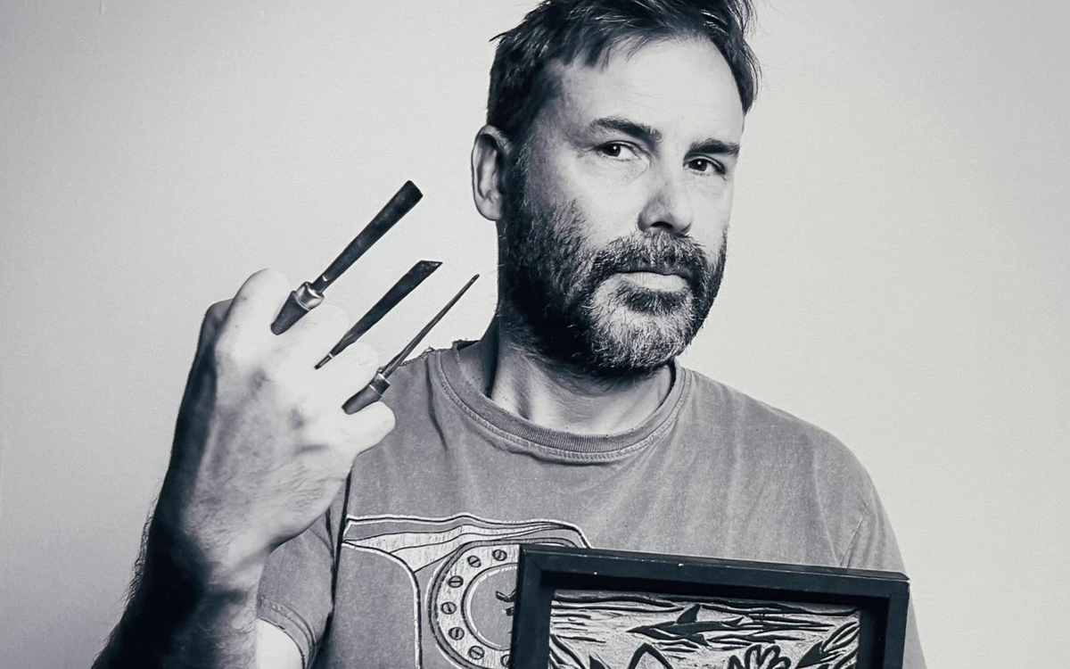 Atelier "Fresque à la carte" avec l'artiste Wandrille Médiathèque Hélène Berr  Paris