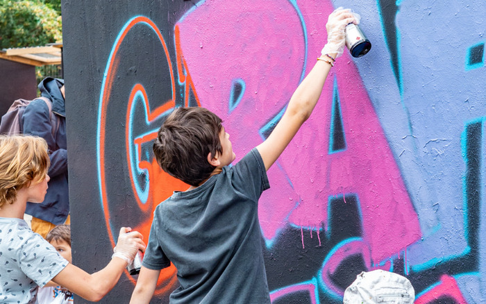 Atelier Initiation Graffiti Galerie Upstairs Rennes