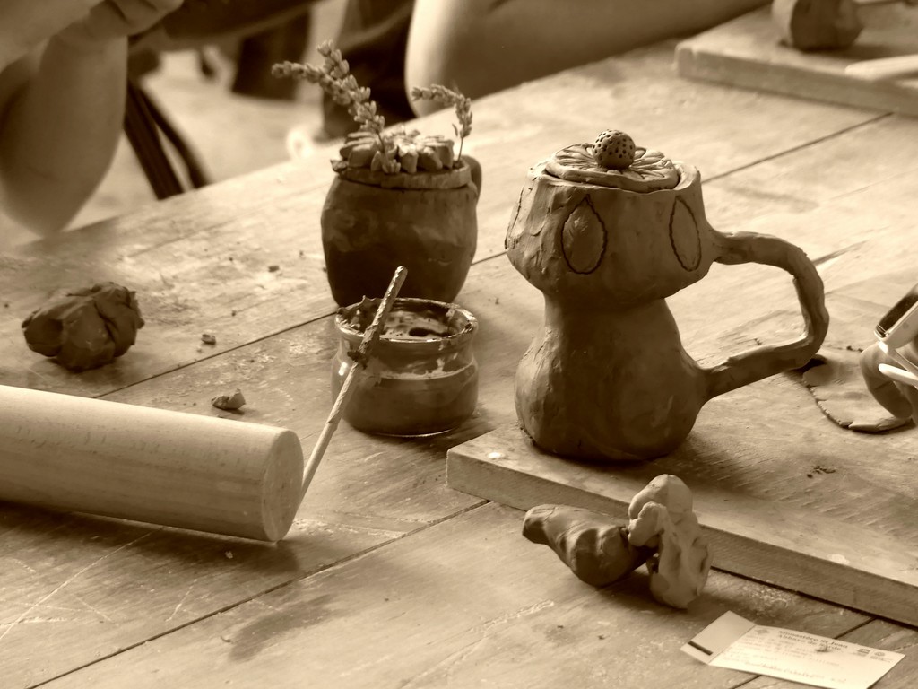 Atelier jeune public Poterie 232 Place de l'Eglise Sorde-l'Abbaye 2026-04-14