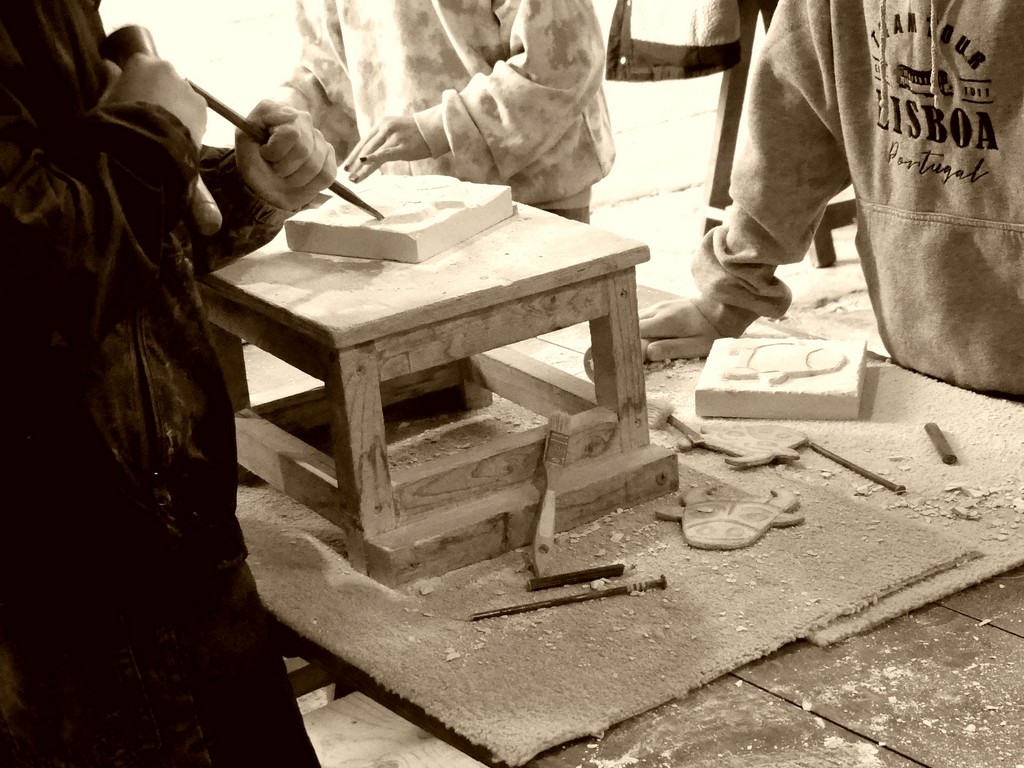 Atelier jeune public Sculpture sur pierre 232 Place de l'Eglise Sorde-l'Abbaye 2026-04-10