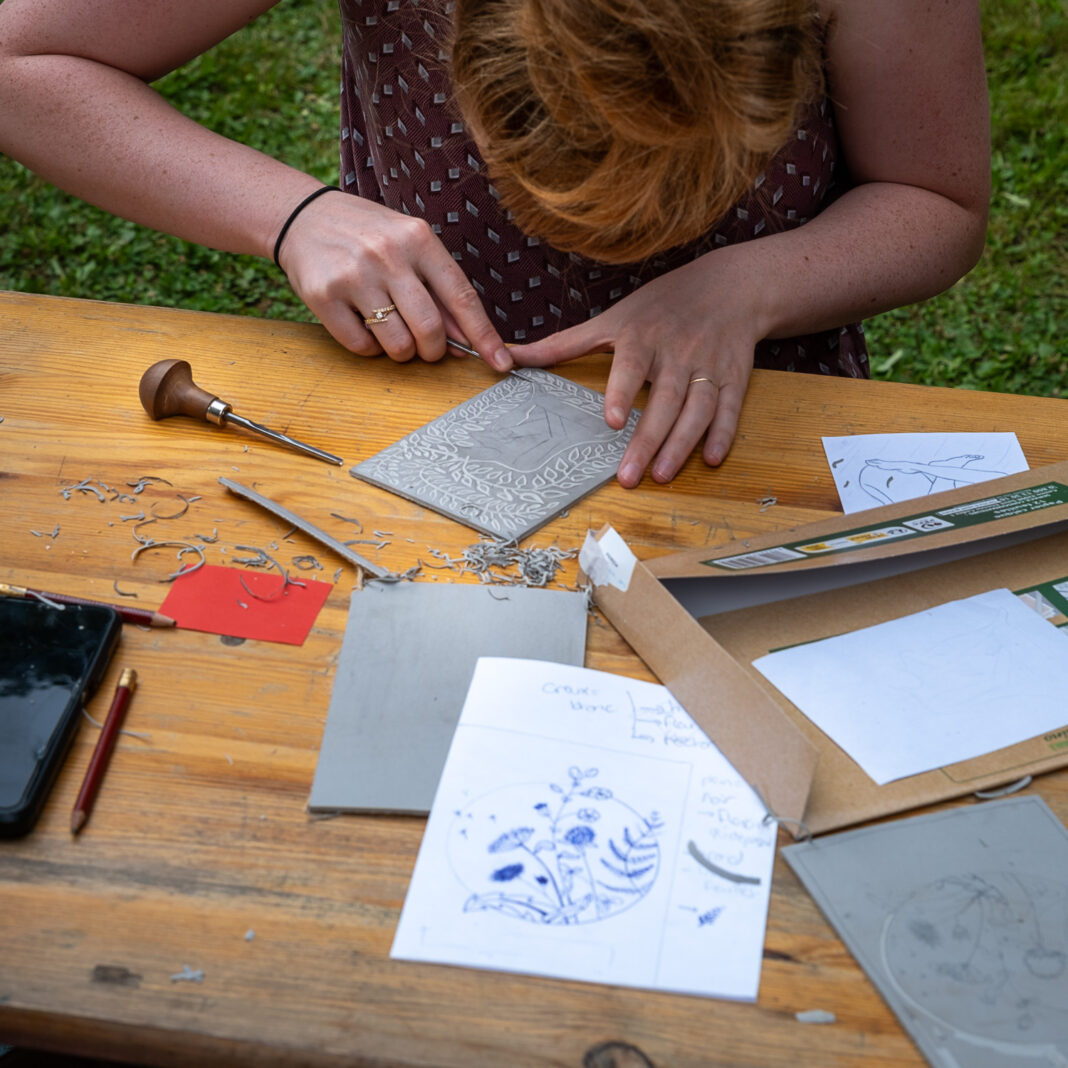 Atelier linogravure  Payzac