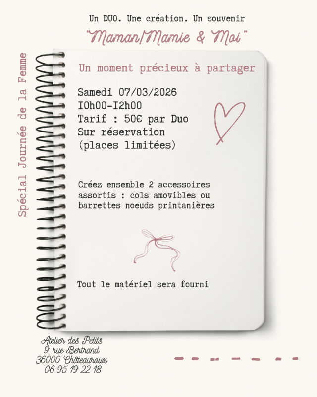 Atelier Maman/Mamie et moi