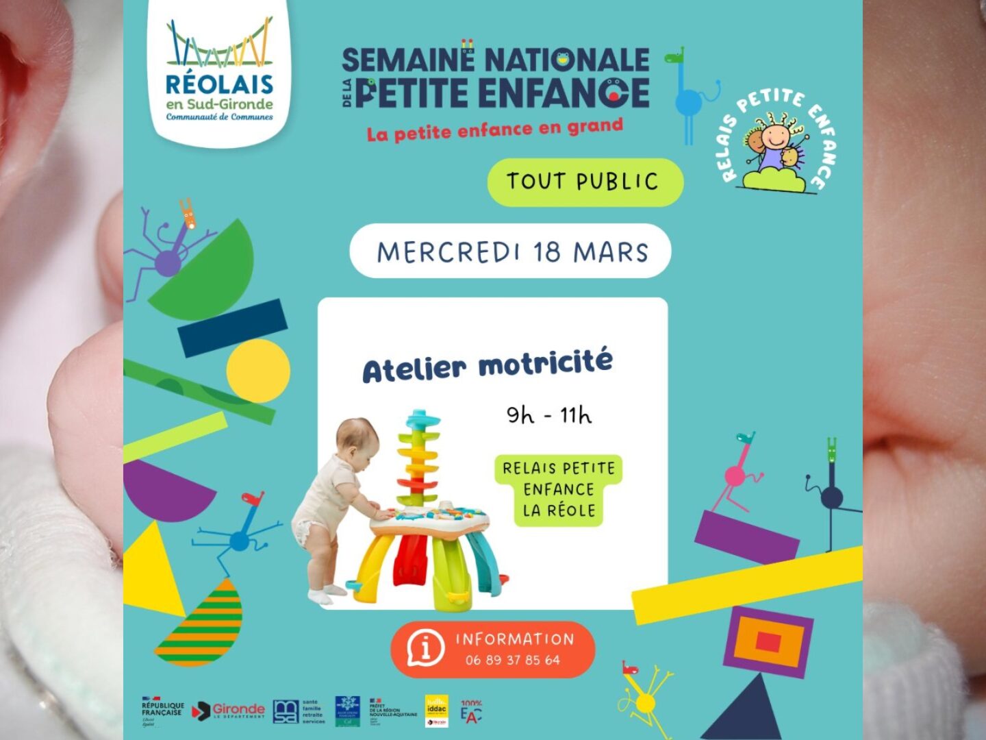 Atelier motricité 8 Chemin de Peyreffite La Réole 2026-03-18