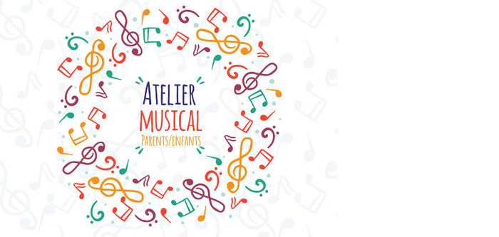 Atelier musical parent/enfant "Je découvre les percussions" Médiathèque