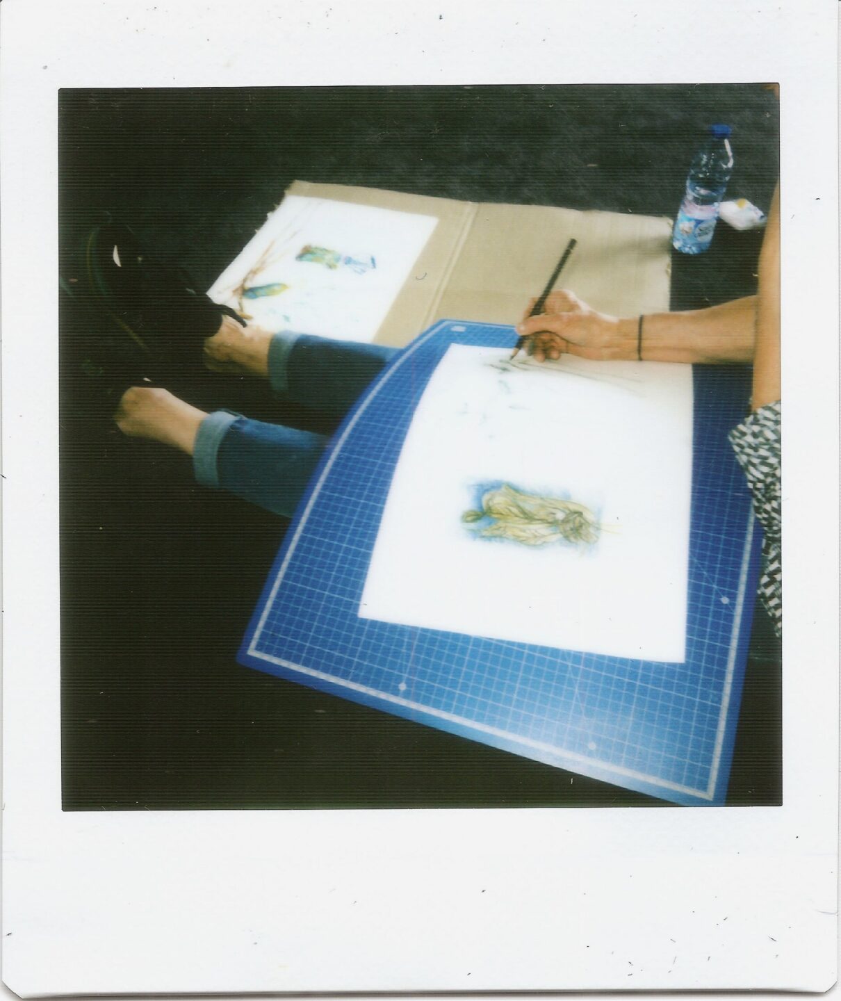 Atelier ouvert de l’artiste en résidence Gabriel Folli La Lieutenance Honfleur 2026-04-04